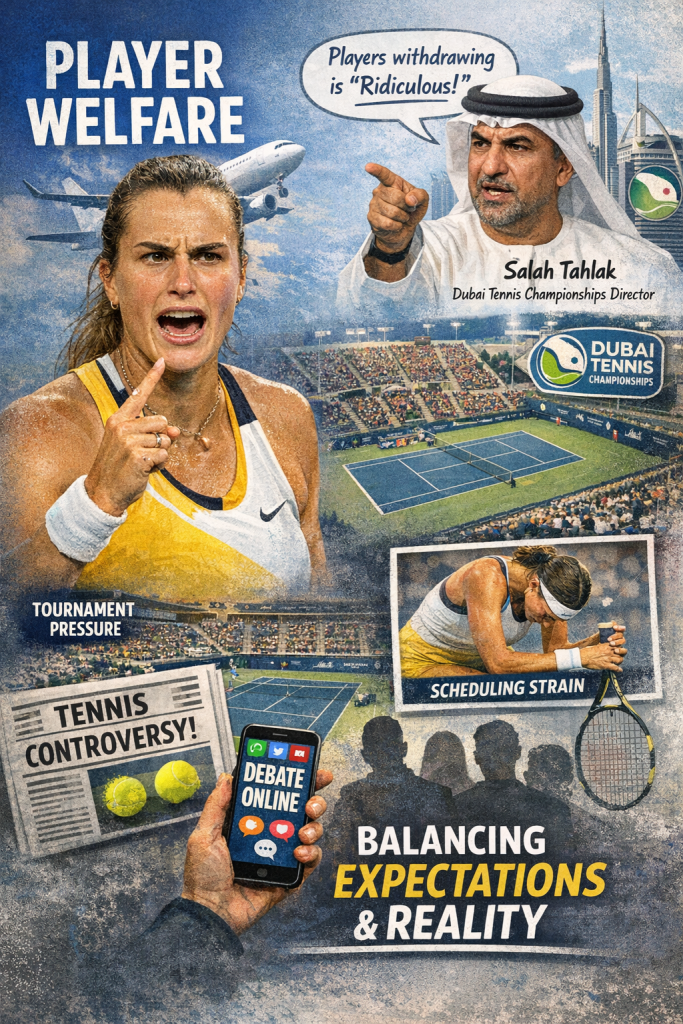 Sabalenka Criticizes Dubai Event, Hints at Boycott